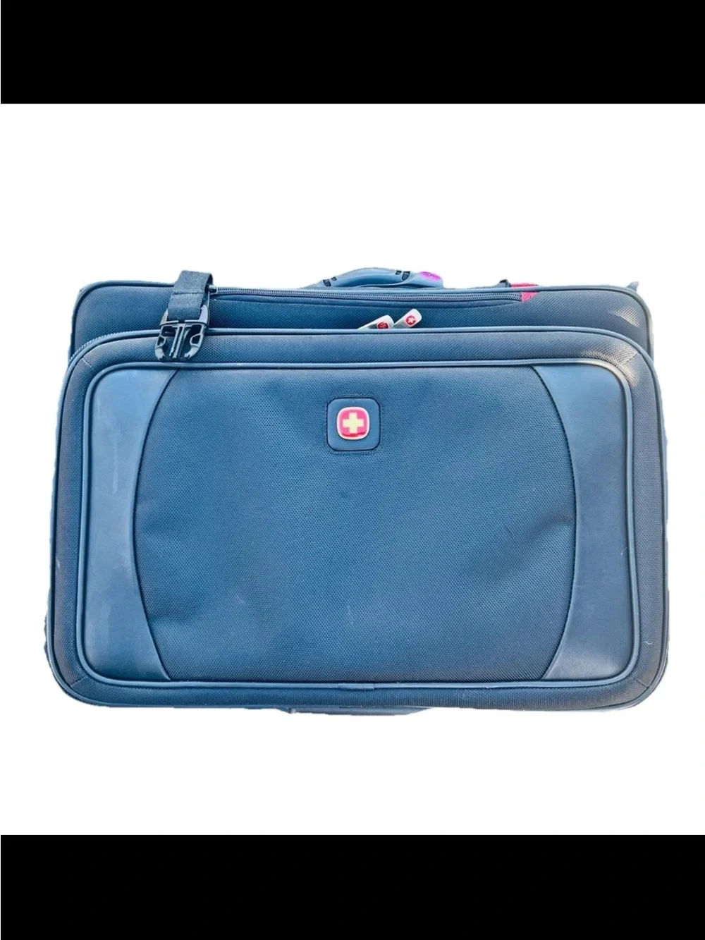 SwissGear THE SHIELD WHEELED CATALOG CASE Black WA-7250-02 new With Tags